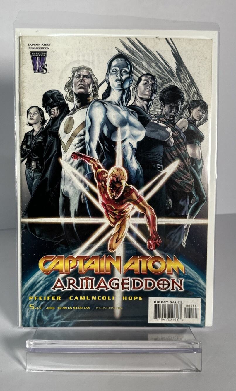 Captain Atom Armageddon 5 Of 9 Wildstorm Universe Comic Book